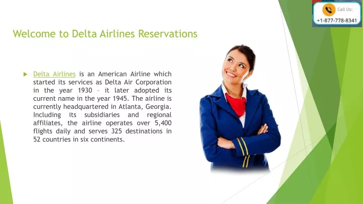 welcome to delta airlines reservations