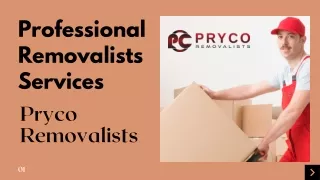 professional removalists services pryco