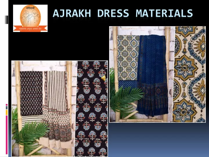 ajrakh dress materials