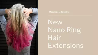 New Nano Ring Hair Extensions Online
