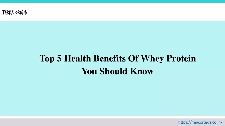 top 5 health benefits of whey protein you should