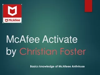 How To Become Better With Mcafee Antiviruse