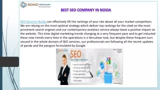Best SEO Company in Noida