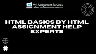 html basics by html assignment help experts