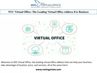 NYC Virtual Office: The Leading Virtual Office Address For Business