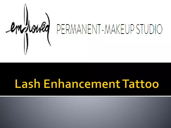 lash enhancement tattoo
