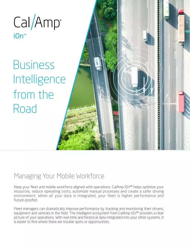business intelligence from the road