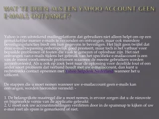 Yahoo Helpdesk bellen  kom hier voor een betere oplossing