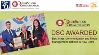 Best Mass Communication Courses |Delhi School of Mass Communication