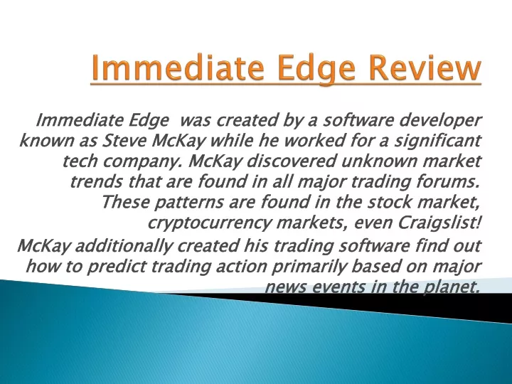 immediate edge review