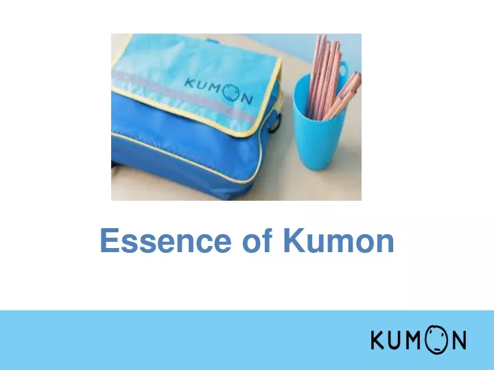 essence of kumon