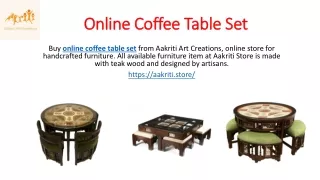 online coffee table set