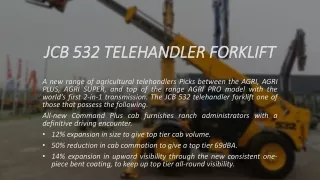 jcb 532 jcb 532 telehandler forklift telehandler
