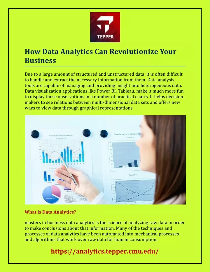 how data analytics can revolutionize your business