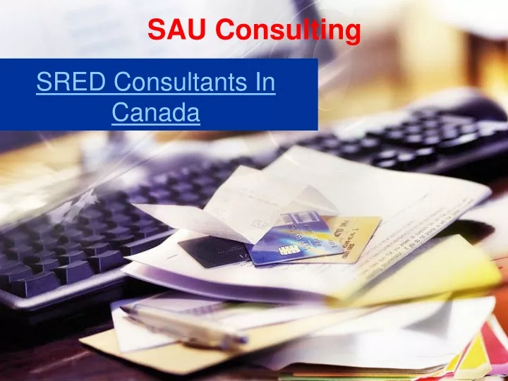 sred consultants in canada