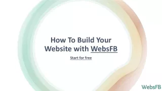 Create Your Own One Page Website