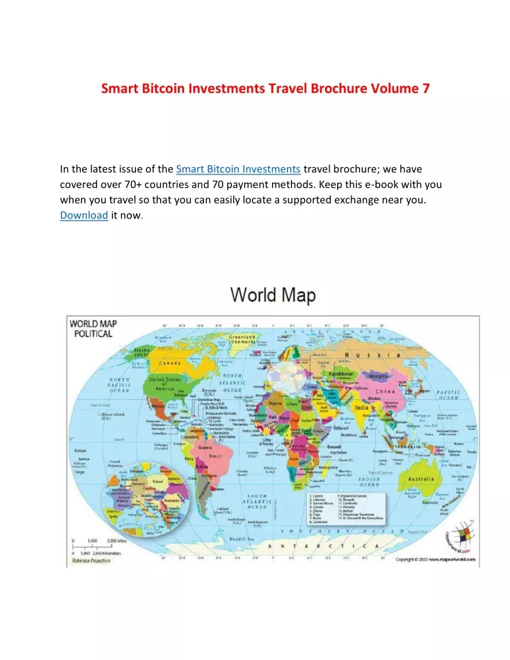 smart bitcoin investments travel brochure volume 7