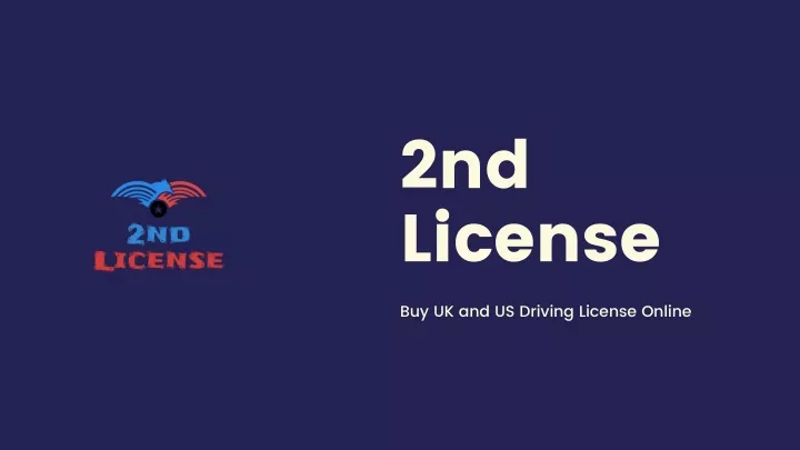 2nd license buy uk and us driving license online