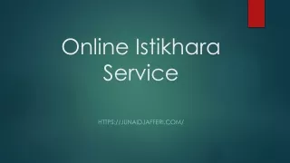 Online Istikhara Service