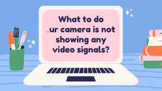 what to do if yo ur camera is not showing