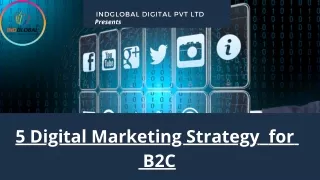 5 digital Marketing Strategy for B2C