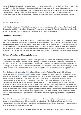 4 Grundlagen über Test Tageslichtleuchte Daylight - 2020