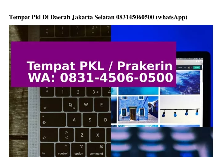 tempat pkl di daerah jakarta selatan 083145060500