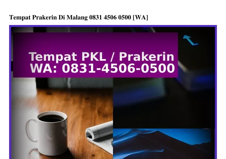 tempat prakerin di malang 0831 4506 0500 wa