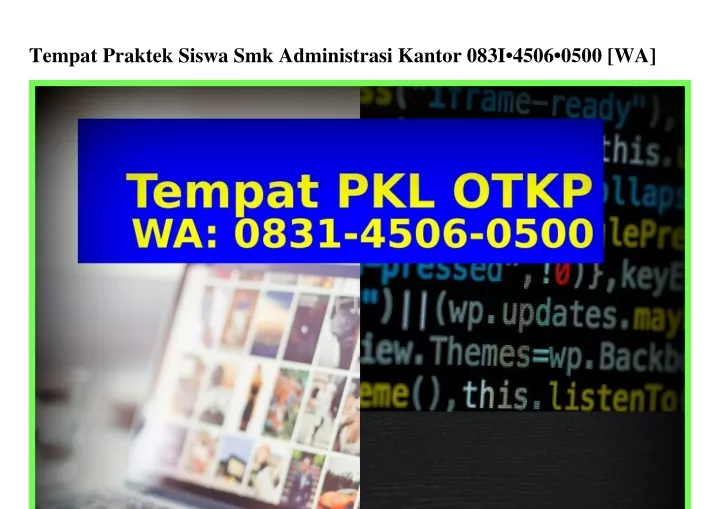 tempat praktek siswa smk administrasi kantor 083i