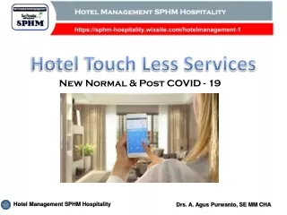 Hotel Service Touch Less