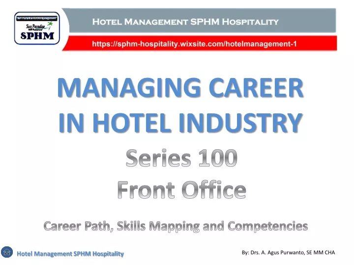 managing career in hotel industry