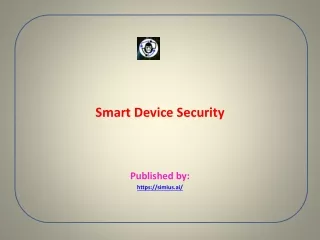 Smart Device Security