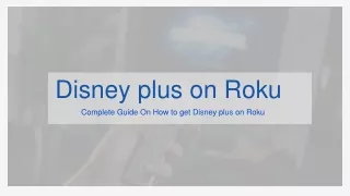disney plus on roku