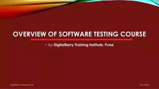 Automation Testing Classes in Pune