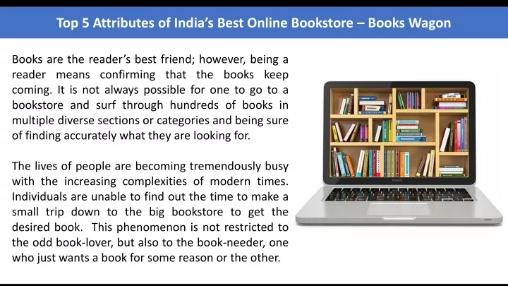 top 5 attributes of india s best online bookstore