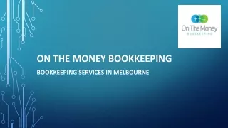 Bookkeeping Services in Melbourne