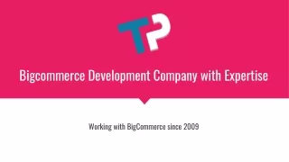 bigcommerce development company with expertise