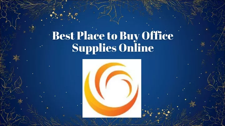 best place to buy office supplies online