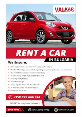 Rent A Car Bulgaria