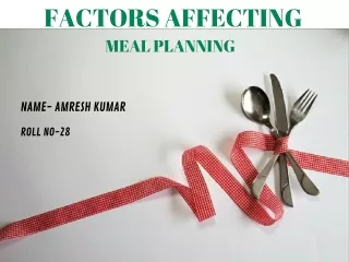 factor affecting menu planning2