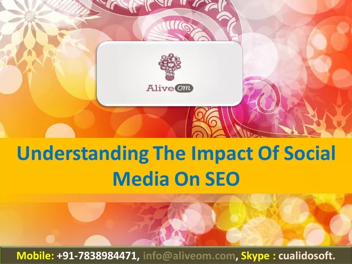 understanding the impact of social media on seo