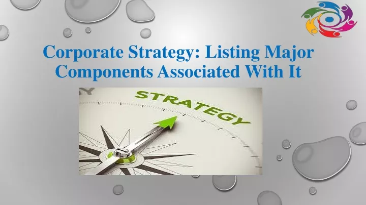 corporate strategy listing major components associated with it