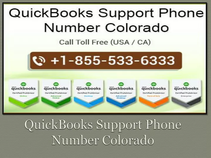 quickbooks support phone number colorado