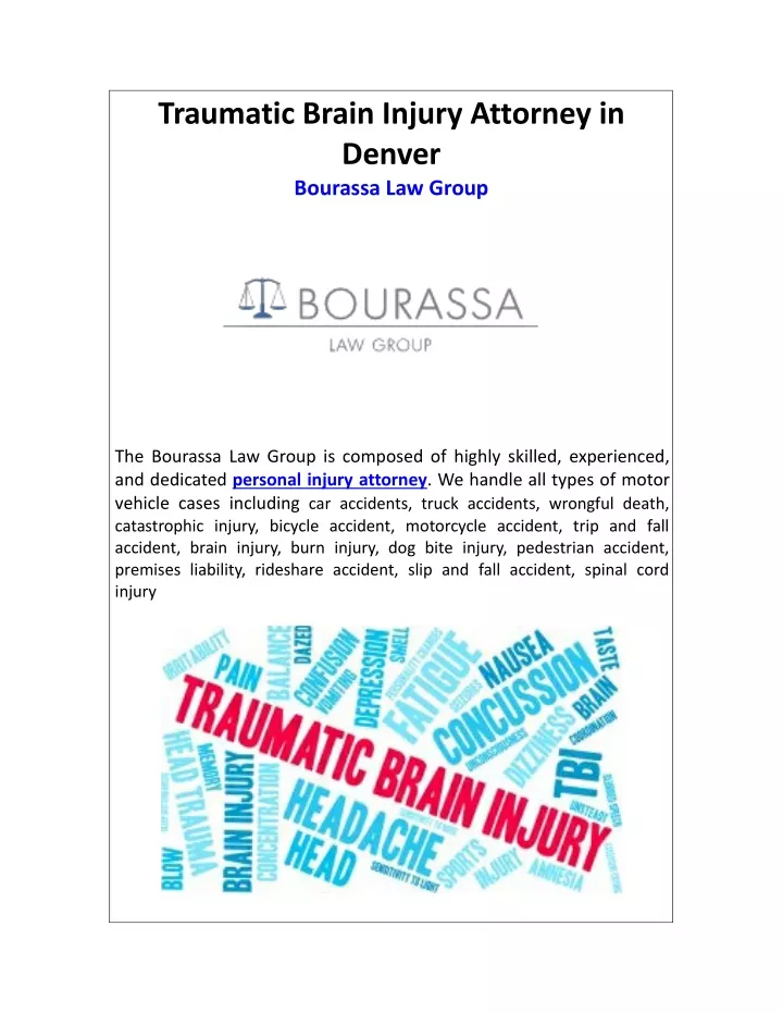 traumatic brain injury attorney in denver