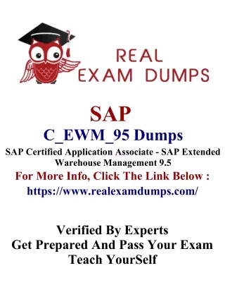 SAP C_EWM_95 Dumps Question Answers - RealExamDumps