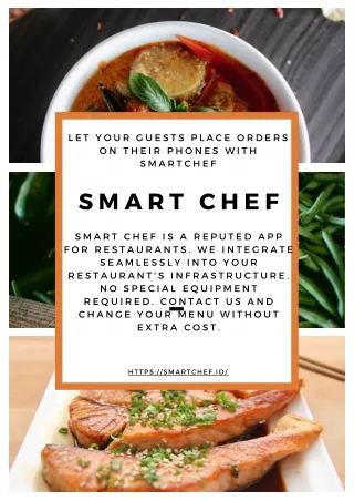 Food Ordering App - Smart Chef