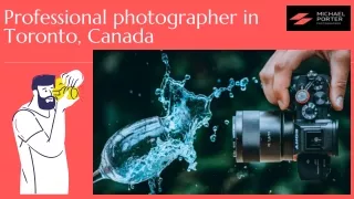 Professional photographer in Toronto