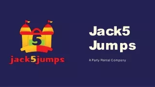 Birthday party rentals in Houston | Jack5Jumps