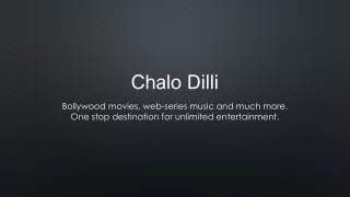 Watch Chalo Dilli Full Movie Online - on Eros Now