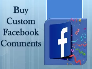 buy custom facebook comments